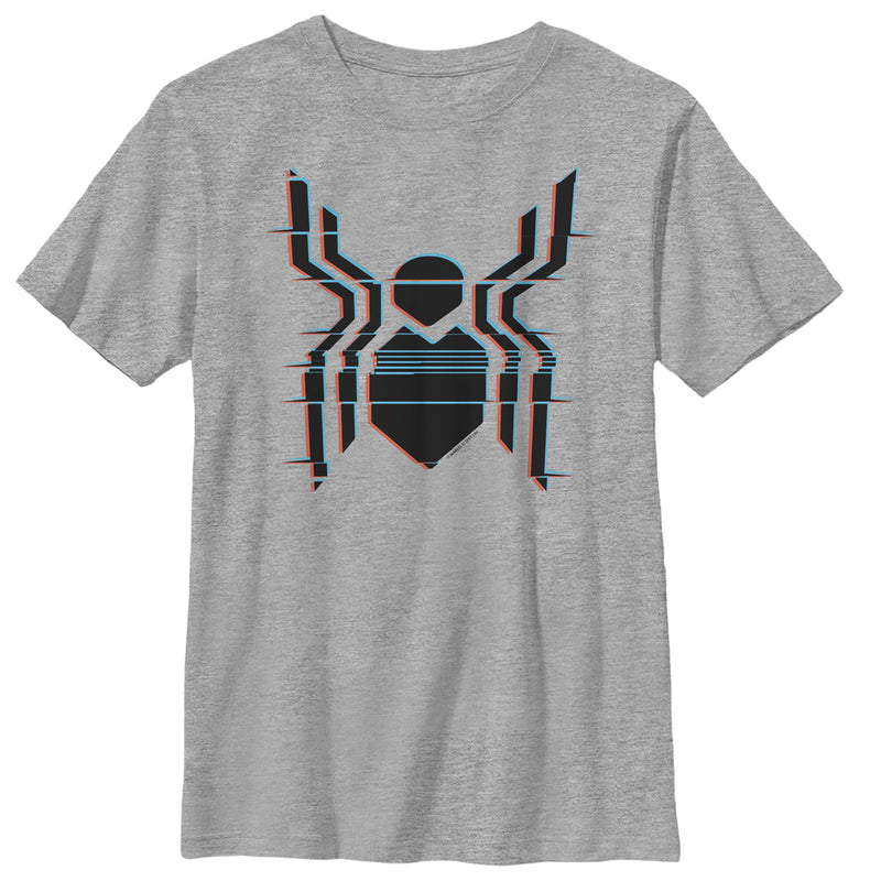 Boy's Marvel Spider-Man: Far From Home Glitch Logo T-Shirt