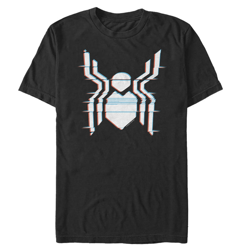 Men's Marvel Spider-Man: Far From Home Glitch Logo T-Shirt