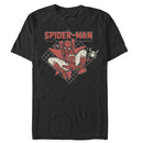 Men's Marvel Spider-Man: Far From Home Cartoon Grid T-Shirt