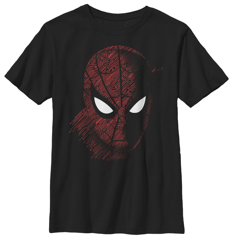Boy's Marvel Spider-Man: Far From Home Tech Pattern T-Shirt