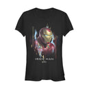 Junior's Marvel Avengers: Endgame Iron Man Glitch T-Shirt