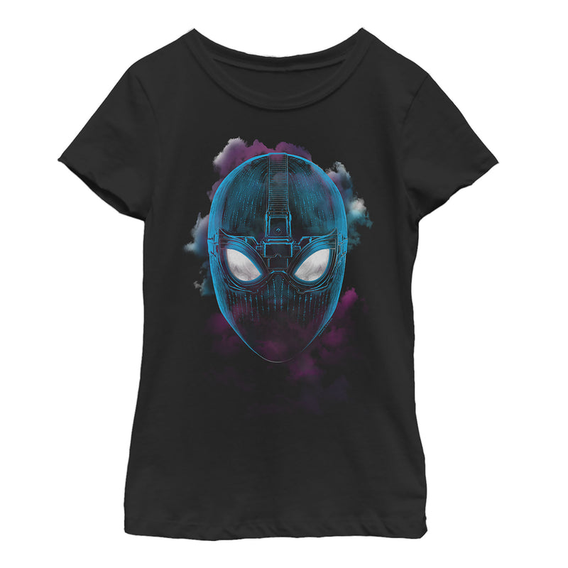 Girl's Marvel Spider-Man: Far From Home Smokey Mask T-Shirt