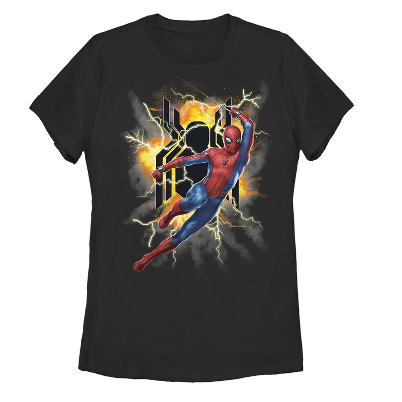 Women's Marvel Spider-Man: Far From Home Lightning Strike T-Shirt