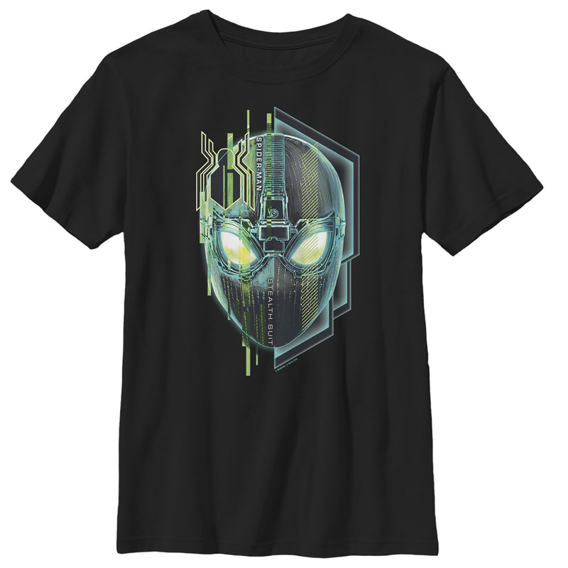 Boy's Marvel Spider-Man: Far From Home Techy Mask T-Shirt