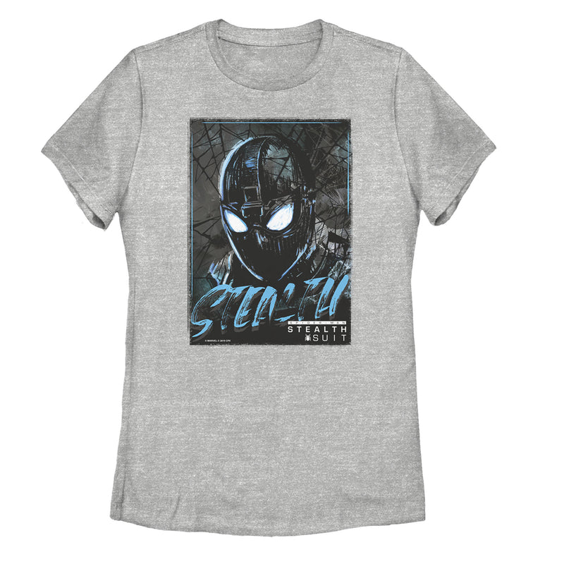 Women's Marvel Spider-Man: Far From Home Artsy Stealth T-Shirt