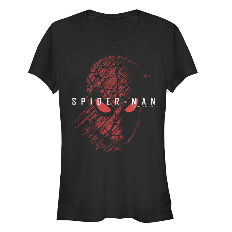Junior's Marvel Spider-Man: Far From Home Glow T-Shirt