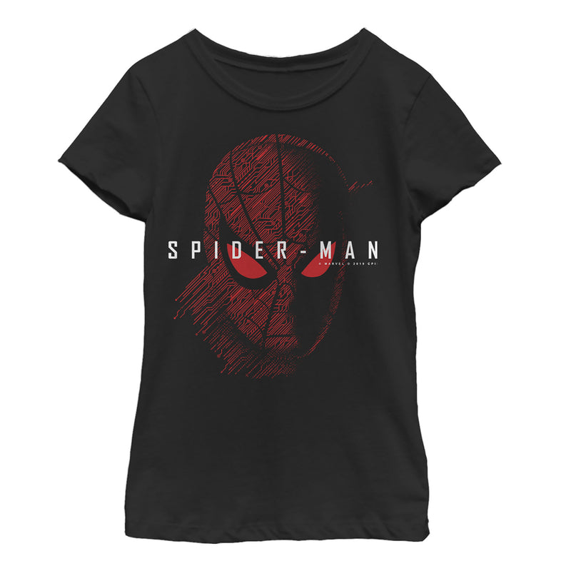 Girl's Marvel Spider-Man: Far From Home Glow T-Shirt