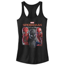 Junior's Marvel Spider-Man: Far From Home Every Suit Racerback Tank Top