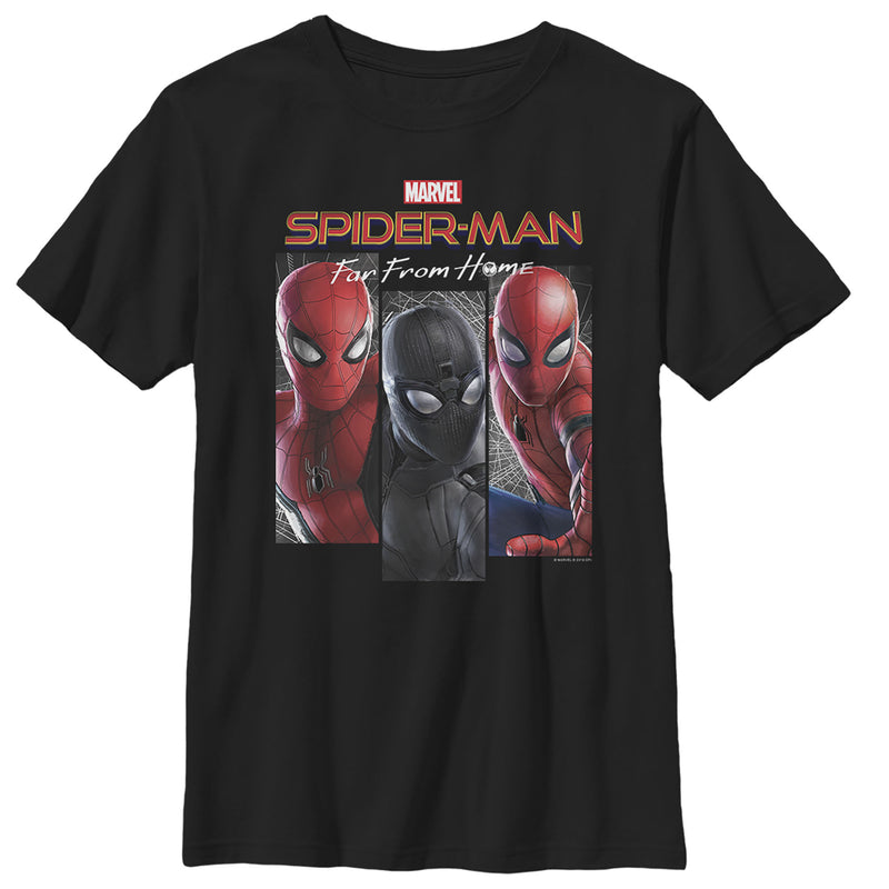 Boy's Marvel Spider-Man: Far From Home Every Suit T-Shirt