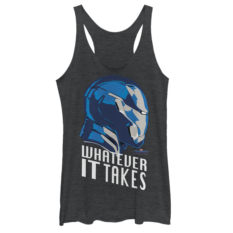 Women's Marvel Avengers: Endgame Whatever It Takes Stark Profile Racerback Tank Top