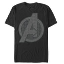 Men's Marvel Avengers: Endgame Logo Icon Tiles T-Shirt