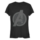 Junior's Marvel Avengers: Endgame Logo Icon Tiles T-Shirt