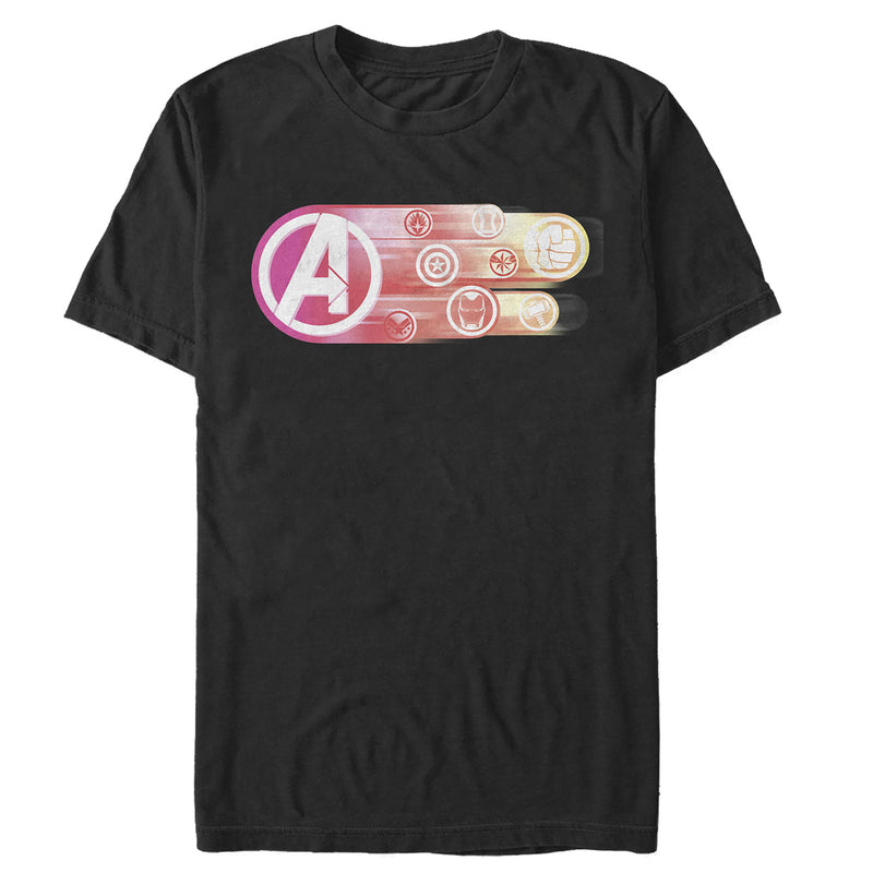 Men's Marvel Avengers: Endgame Logo Swipe Button T-Shirt