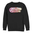 Men's Marvel Avengers: Endgame Logo Swipe Button Sweatshirt
