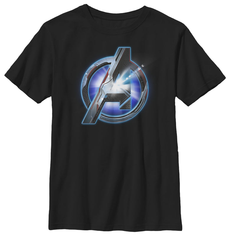 Boy's Marvel Avengers: Endgame Arc Reactor Logo T-Shirt