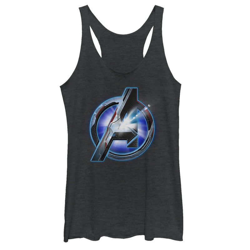 Women's Marvel Avengers: Endgame Arc Reactor Logo Racerback Tank Top