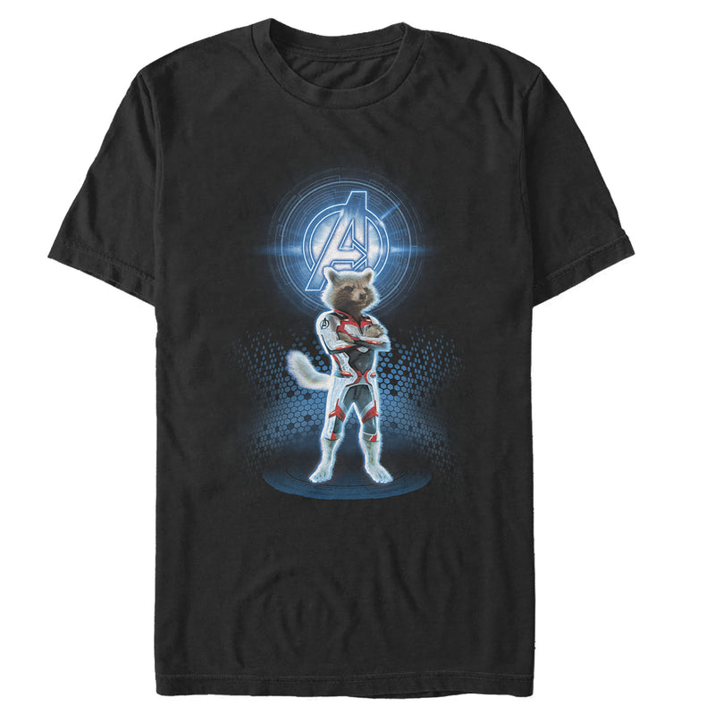 Men's Marvel Avengers: Endgame Rocket Quantum Ready T-Shirt