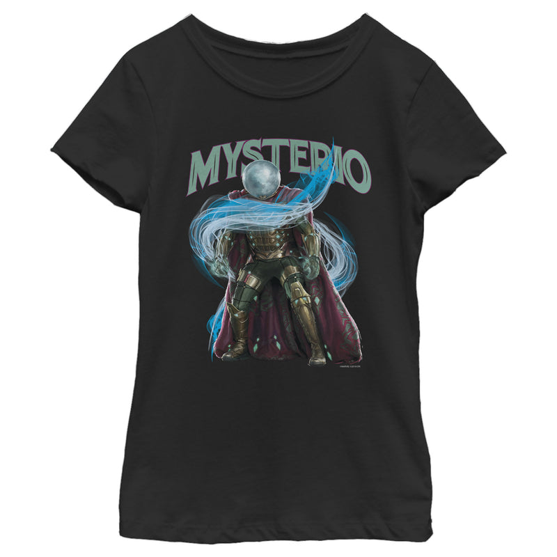 Girl's Marvel Spider-Man: Far From Home Mysterio Stance T-Shirt