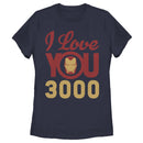 Women's Marvel Iron Man Love 3000 T-Shirt