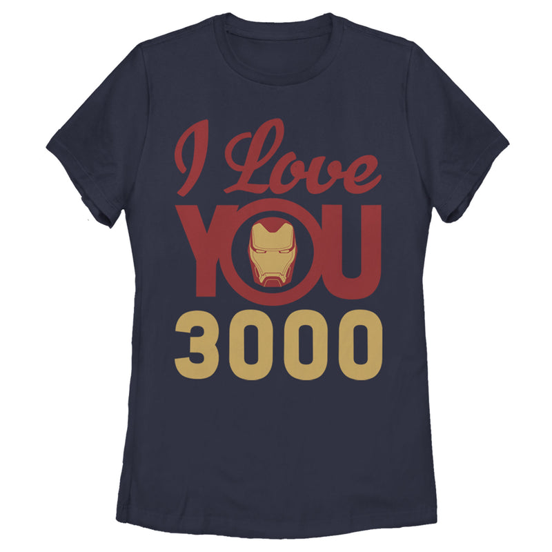 Women's Marvel Iron Man Love 3000 T-Shirt