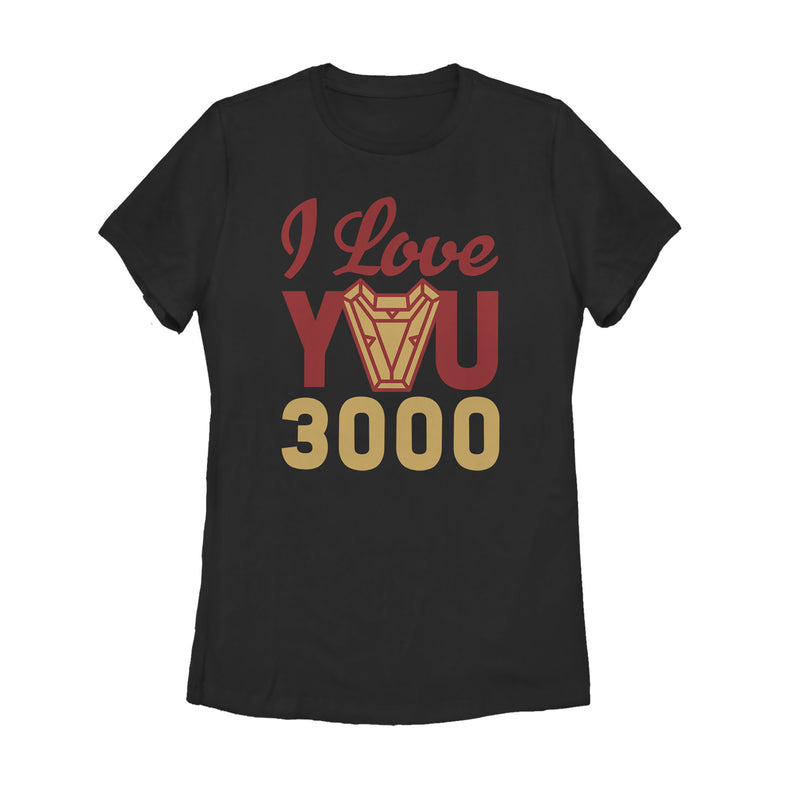 Women's Marvel Iron Man Arc Heart 3000 T-Shirt