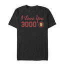 Men's Marvel Iron Man Love 3000 Forever T-Shirt