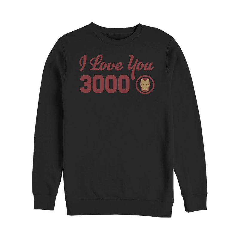 Men's Marvel Iron Man Love 3000 Forever Sweatshirt