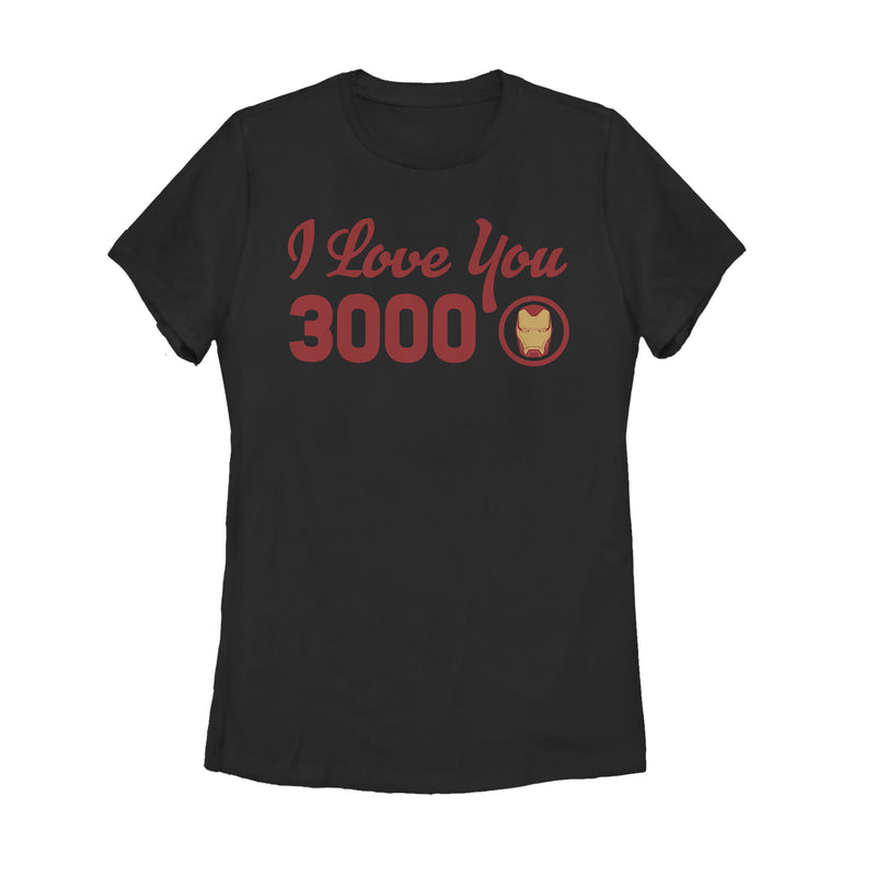 Women's Marvel Iron Man Love 3000 Forever T-Shirt