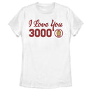 Women's Marvel Iron Man Love 3000 Forever T-Shirt