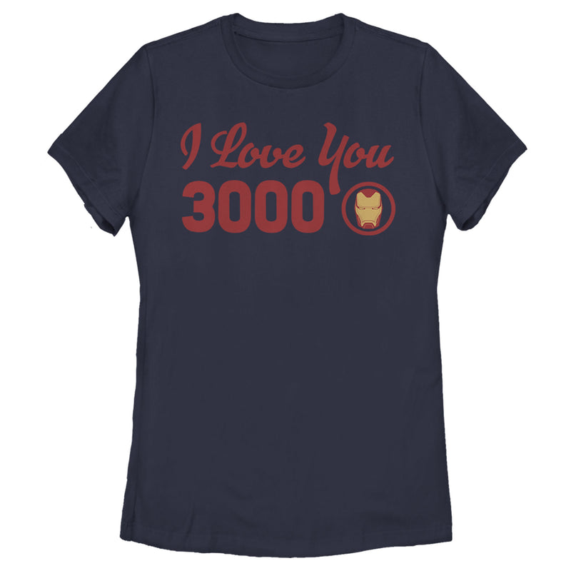 Women's Marvel Iron Man Love 3000 Forever T-Shirt