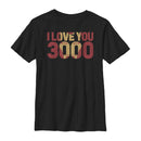 Boy's Marvel Iron Man Love 3000 Mask T-Shirt