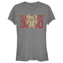 Junior's Marvel Iron Man Forever Love 3000 T-Shirt