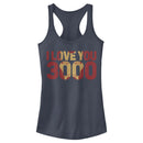 Junior's Marvel Iron Man Forever Love 3000 Racerback Tank Top