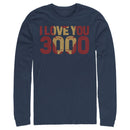 Men's Marvel Iron Man Forever Love 3000 Long Sleeve Shirt