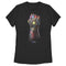 Women's Marvel Avengers Endgame Infinity Stone Gauntlet Color Logo T-Shirt