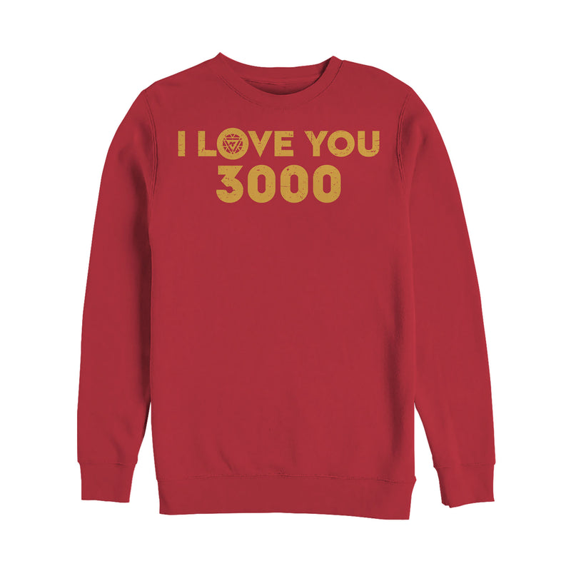 Men's Marvel I Love You 3000 Arc Reactor Sweatshirt