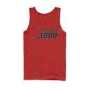 Men's Marvel Love You 3000 Iron Man Helmet Tank Top