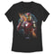 Women's Marvel Avengers Endgame Iron Man Time Travel Platform Logo T-Shirt