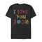 Men's Marvel Love You 3000 Crayon Print T-Shirt