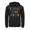 Men's Marvel Love You 3000 Crayon Print Pull Over Hoodie