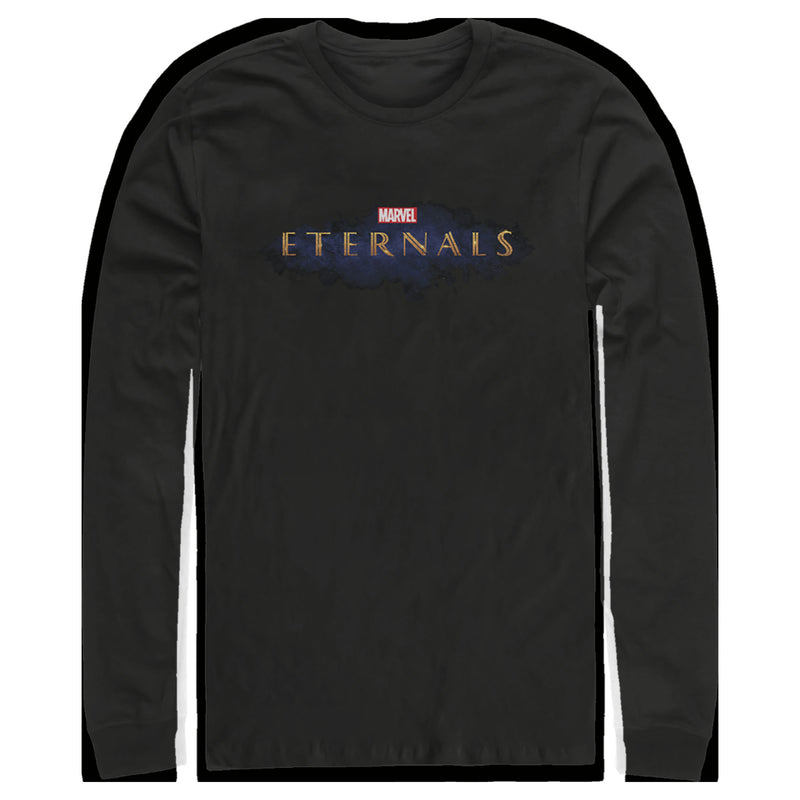 Men's Marvel Eternals Movie Logo Long Sleeve Shirt