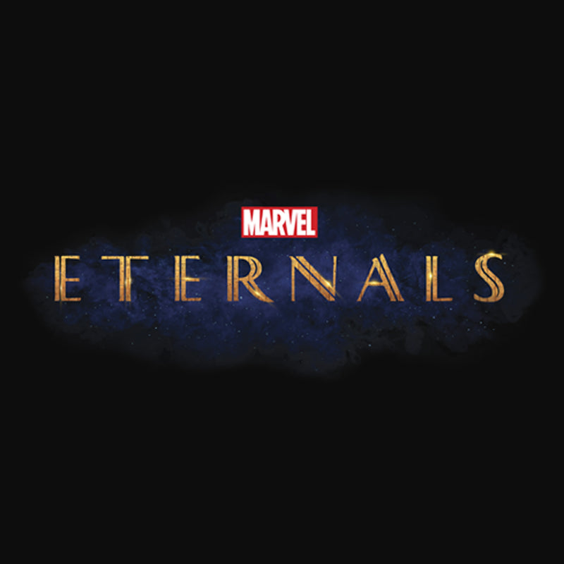 Junior's Marvel Eternals Movie Logo Racerback Tank Top