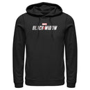 Men's Marvel Black Widow Movie Logo Pull Over Hoodie