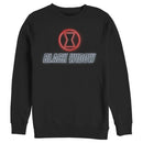 Men's Marvel Black Widow Neon Hourglass Sweatshirt