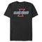 Men's Marvel Black Widow Neon Light Logo T-Shirt