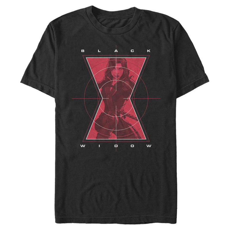 Men's Marvel Black Widow Hero Target T-Shirt