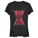 Junior's Marvel Black Widow Hero Target T-Shirt