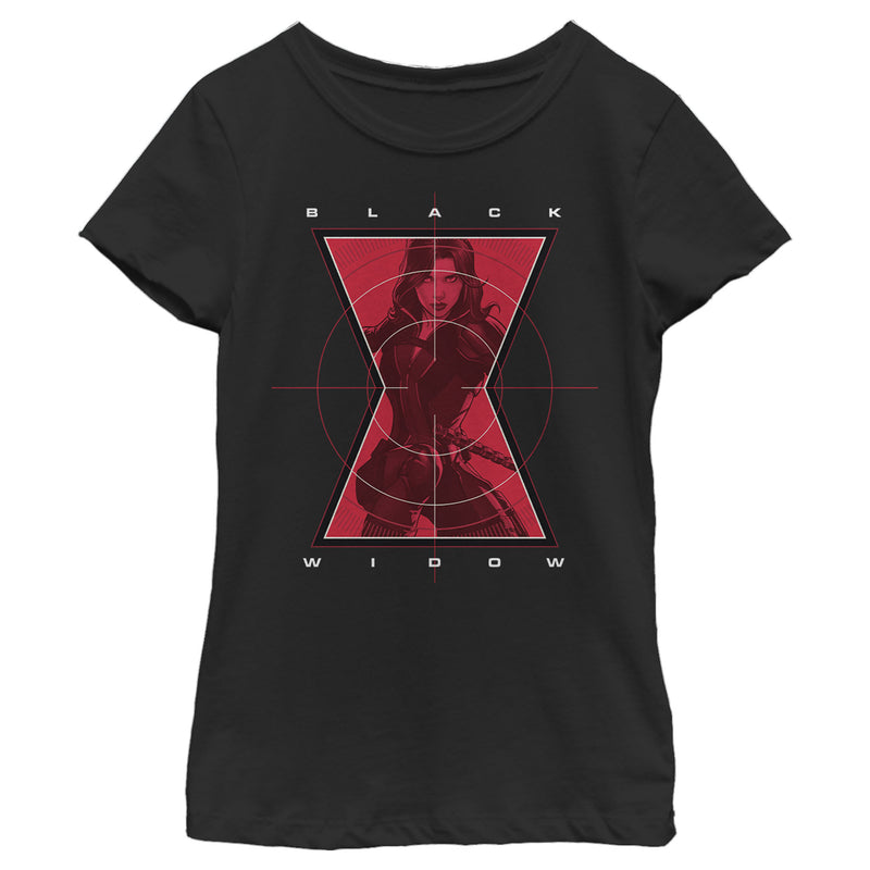 Girl's Marvel Black Widow Hero Target T-Shirt