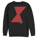 Men's Marvel Black Widow Bold Hourglass Sweatshirt