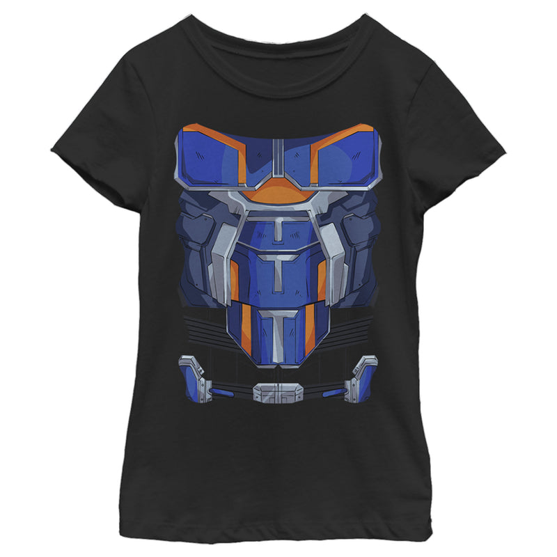 Girl's Marvel Black Widow Taskmaster Costume T-Shirt